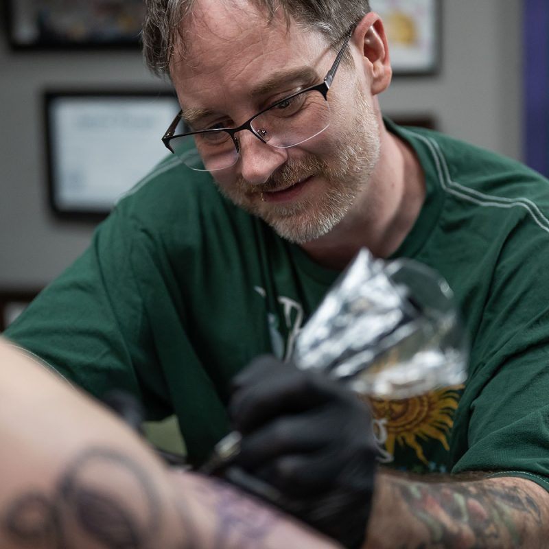 Tattoo Artist Headshot