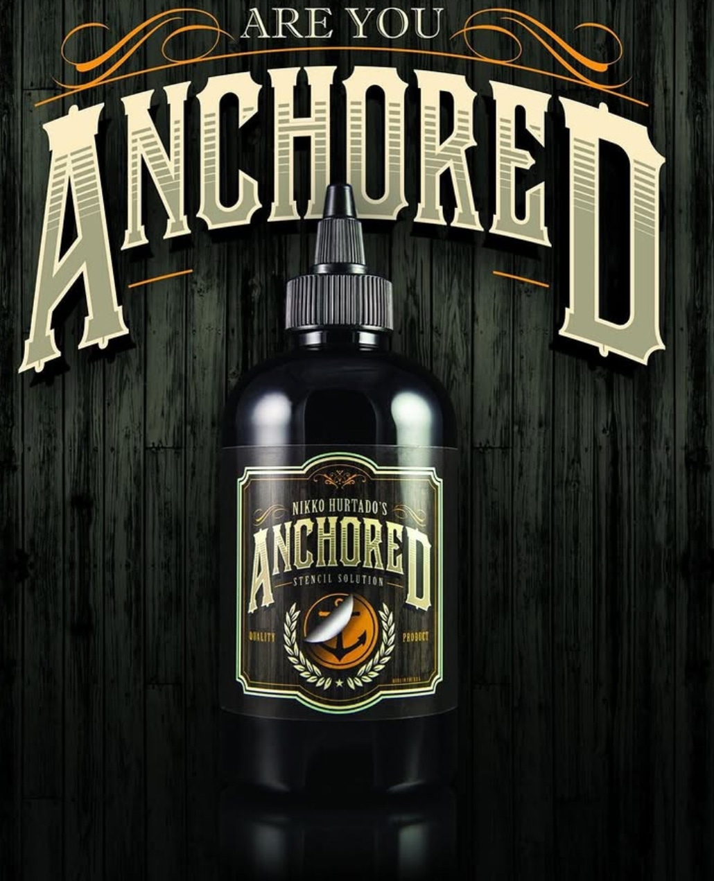 Anchored Tattoo Solution